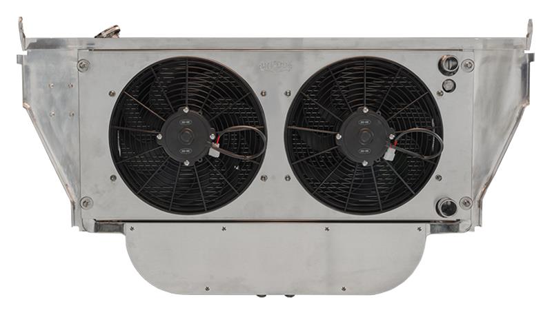 Cold Case Radiator Support Module Kits CHT56356LSK Radiator, Performance, Module, Aluminum, Satin Brushed, Crossflow, 2 Row, Dual 14 in. Fan, LS Conversion, Chevrolet, Kit thumbnail 2