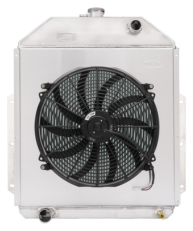 Cold Case Performance Aluminum Radiators FOT572-5K Radiator, Aluminum, Crossflow, Coyote Engine Swap, Fans, Ford, Each