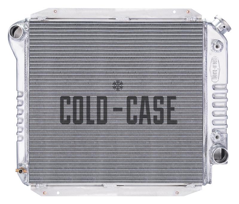 Cold Case Performance Aluminum Radiators for 1966-1977 BRONCO - FOT574A-1 66-77 Ford Bronco 1" tubes