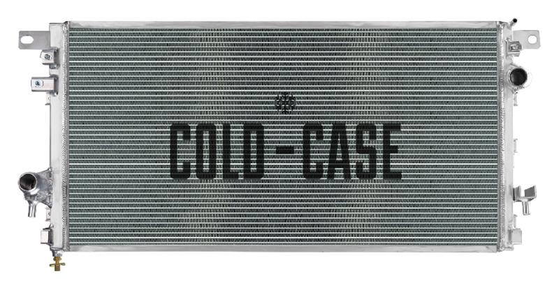 Cold Case Performance Aluminum Radiators FOT593 Radiator, Performance, Aluminum, Polished, Crossflow, 2 Row, Ford, Each