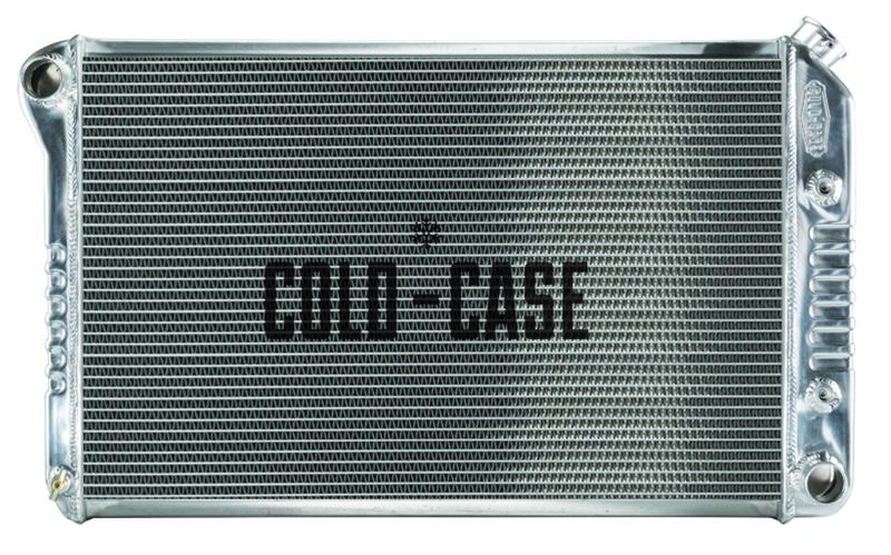 Cold Case Performance Aluminum Radiators GMG544A-1 Radiator, Aluminum, Crossflow, Auto, Buick, Chevy, GMC, Pontiac, Each