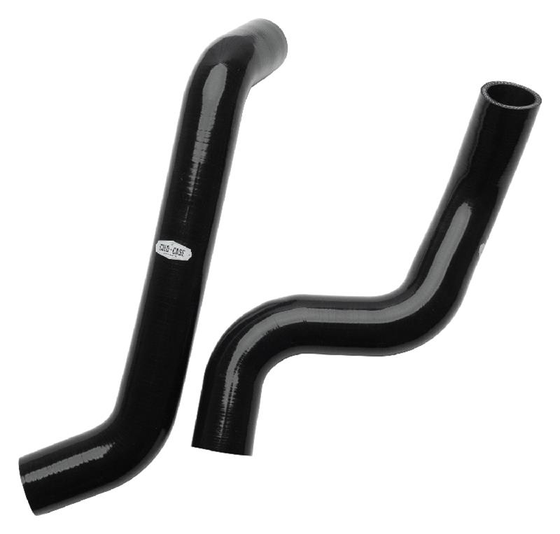Cold Case Silicone Hose Kits HMOP034 Radiator Kits, Silicone, Black, Upper and Lower Hose, Jeep, Kit