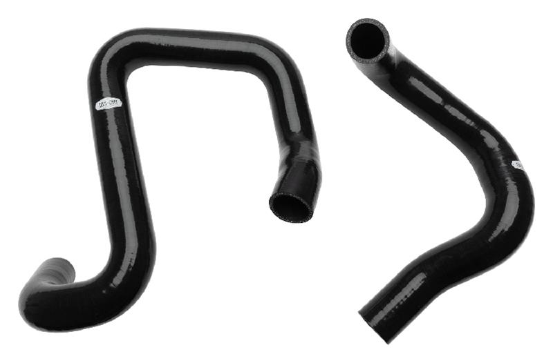 Cold Case Silicone Hose Kits HMOP036 Radiator Kits, Silicone, Black, Upper and Lower Hose, Jeep, Kit