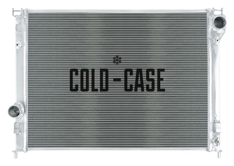 Cold Case Performance Aluminum Radiators for 2005-2020 300, 2006-2020 CHARGER, 2005-2008 MAGNUM - LMD760 Radiator, Performance, Aluminum, Polished, Crossflow, 2 Row, Heavy Duty Cooling, Chrysler, Dodge, Each