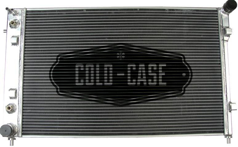 Cold Case Performance Aluminum Radiators for 2004 GTO - LMP5001A Radiator, Performance, Aluminum, Polished, Crossflow, 2 Row, Transmission Cooler, Pontiac, GTO, Each