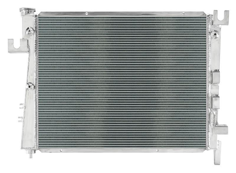 Cold Case Performance Aluminum Radiators MOT566A Radiator, Performance, Aluminum, Polished, Crossflow, 2 Row, Dodge, Each