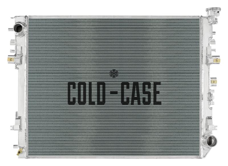 Cold Case Performance Aluminum Radiators for 2011-2018 1500, 2019-2020 1500 CLASSIC, 2009-2010 RAM - MOT567A Radiator, Performance, Crossflow, Aluminum, Polished, 2-row, Transmission Cooler, Dodge, Ram, Each