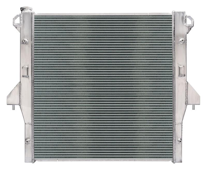 Cold Case Performance Aluminum Radiators for 2003-2009 RAM 2500, 3500 - MOT570A Radiator, Performance, Aluminum, Polished, Crossflow, 2 Row, Dodge, Each thumbnail 2