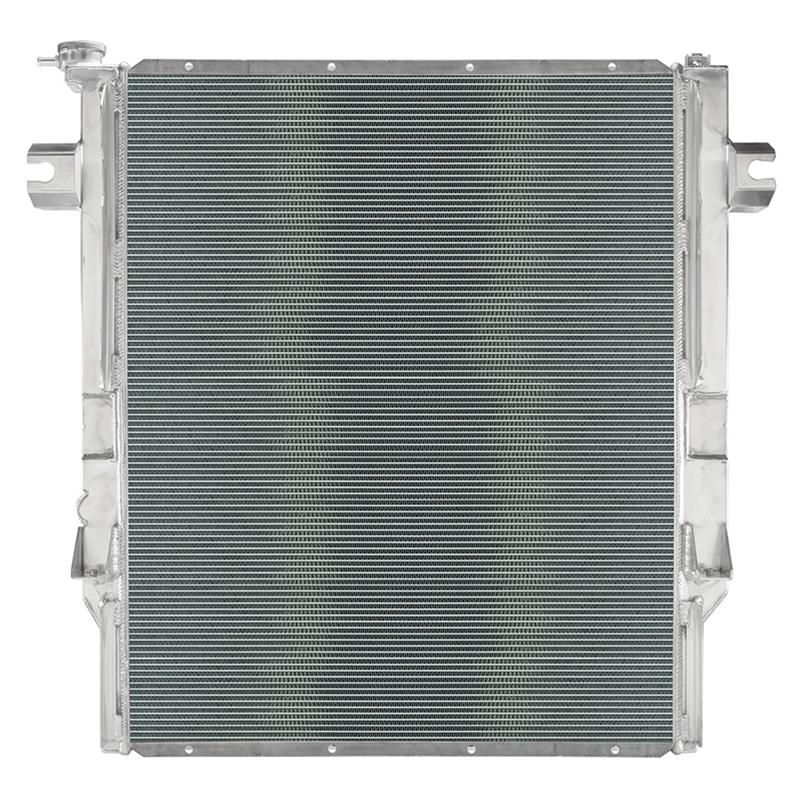 Cold Case Performance Aluminum Radiators MOT571A Radiator, Performance, Aluminum, Polished, Crossflow, 2 Row, Dodge, Ram, Each thumbnail 2