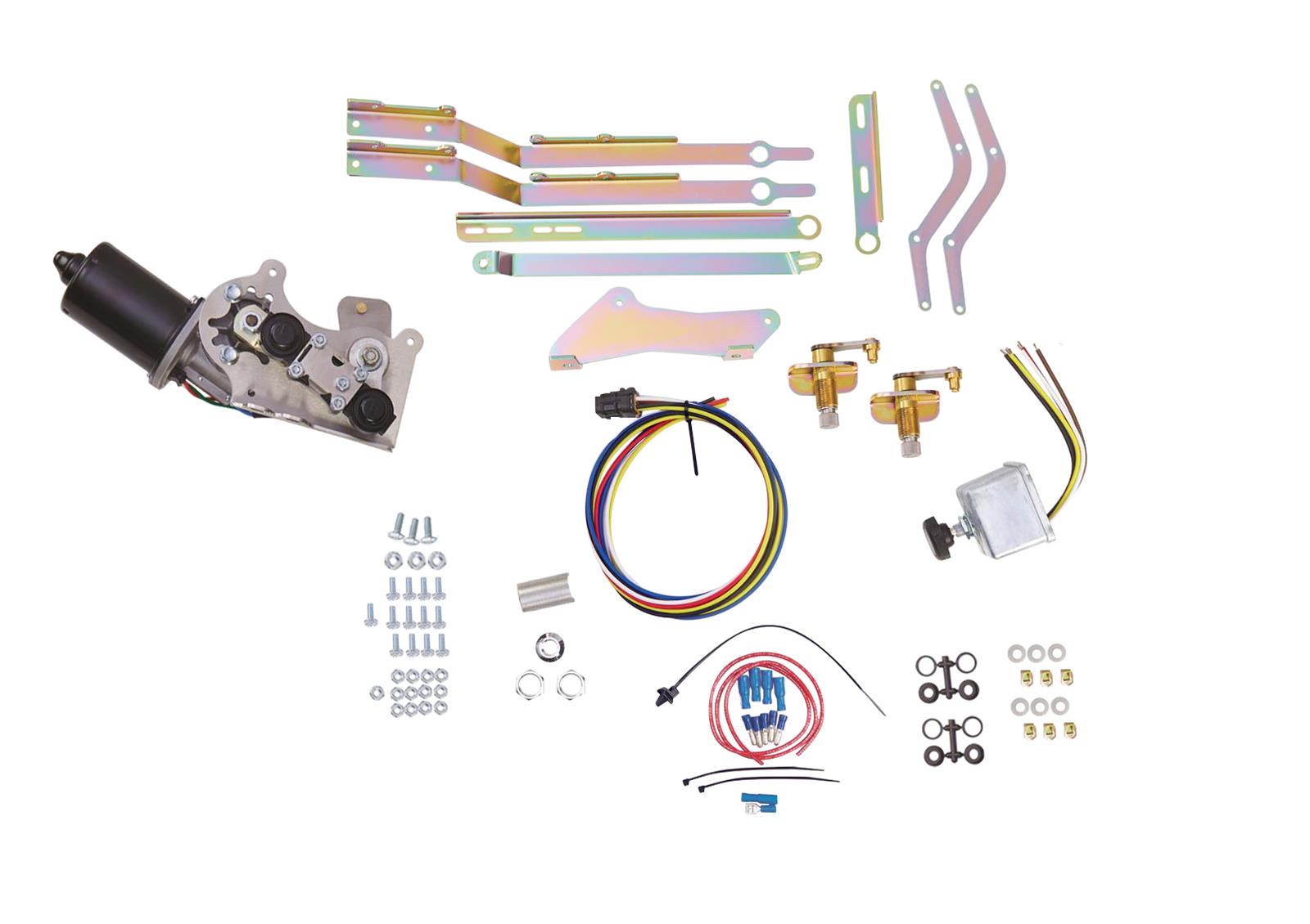 Raingear RG47/54PUD RainGear Hidden Wiper Systems | Summit Racing