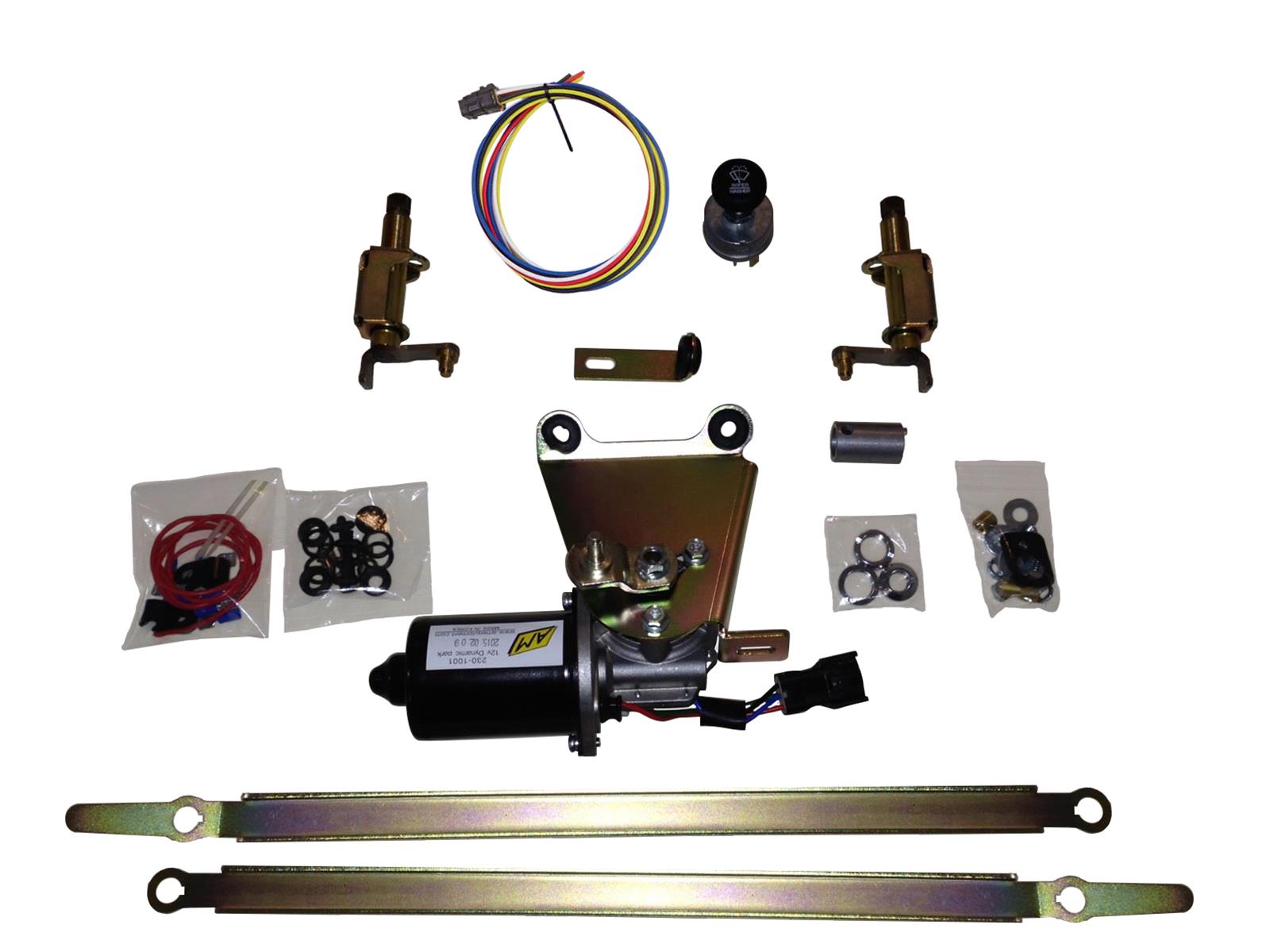 Raingear RG55/9PUS RainGear Hidden Wiper Systems Summit Racing