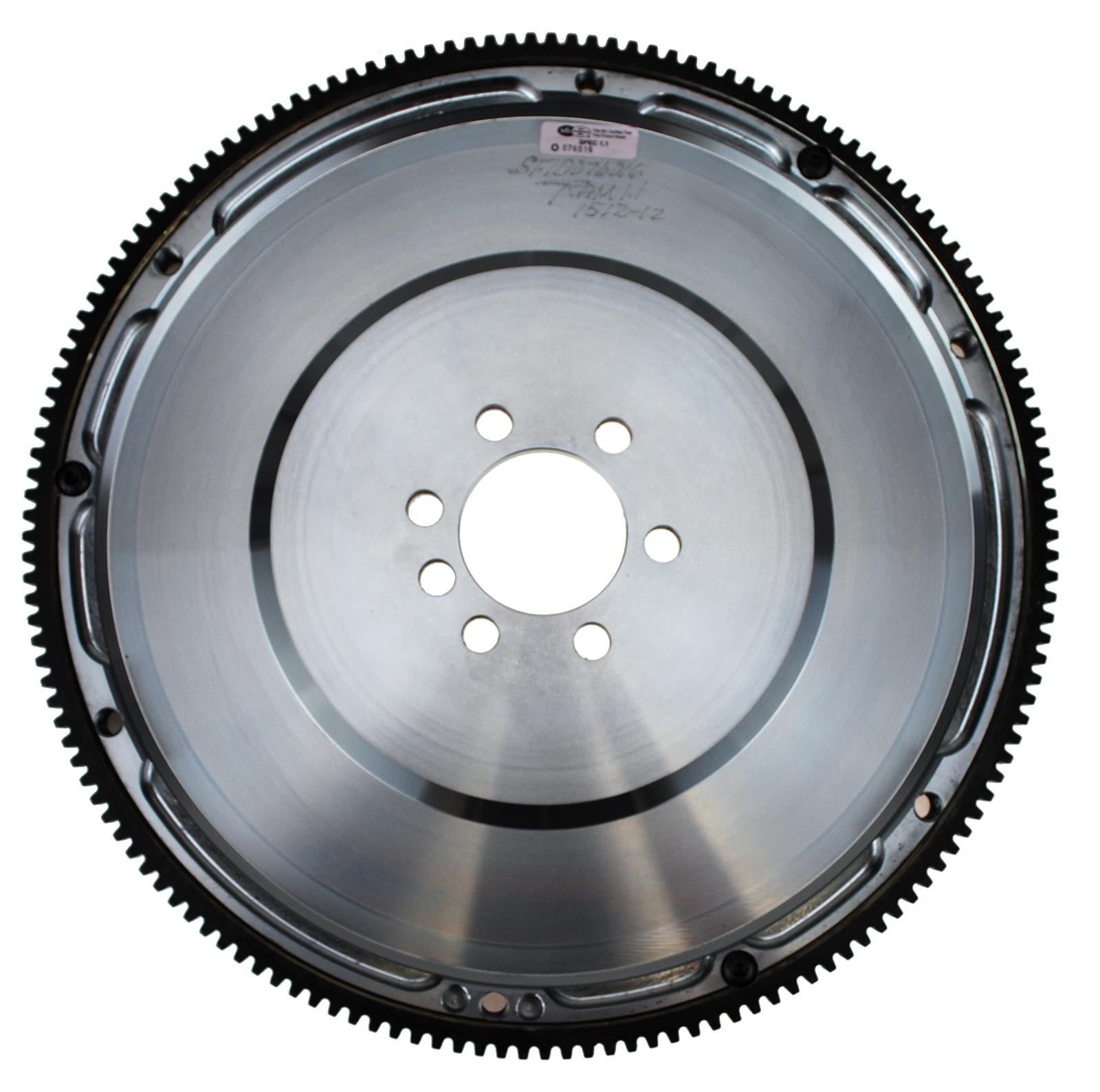 RAM Billet Steel 153-Tooth Flywheel 1512-12 Flywheel, Steel, 153-Tooth, External Engine Balance, 12.500 lbs., 1-Piece Rear Main Seal, SFI 1.1, Chevy, V8, Each