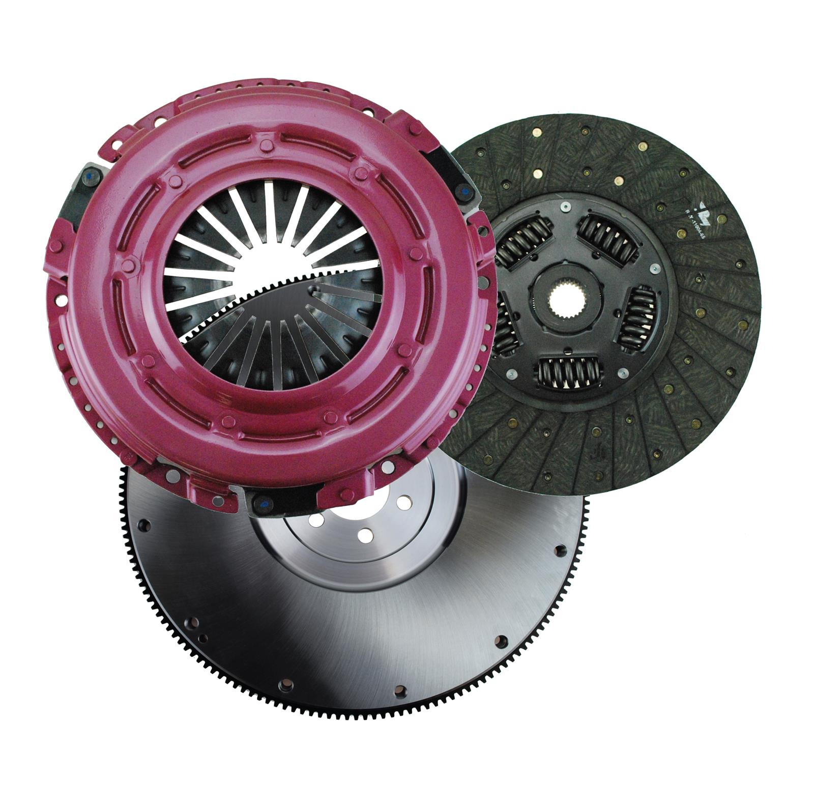 RAM HDX Clutch Kits 25-831 Kit, HDX, 12 in., Steel Flywheel, 6-Bolt, 168 Tooth, 26 Spline, Chevrolet, LS, Kit thumbnail 2