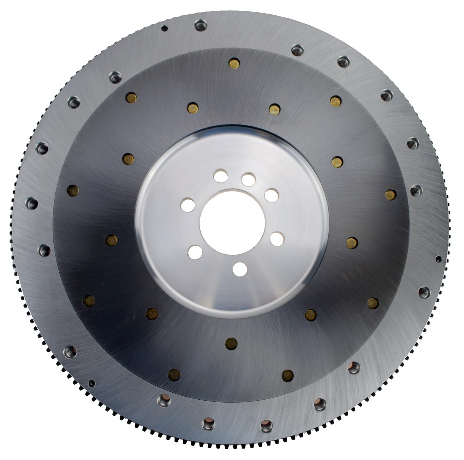 RAM Billet Aluminum 168-Tooth Flywheel 2530 Flywheel, Aluminum, 168-Tooth, External Engine Balance, 16.000 lbs., 1-Piece Rear Main Seal, SFI 1.1, Chevy, V8, Each