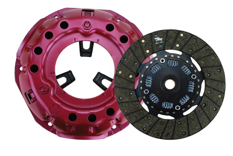 RAM HDX Clutch Kits 88773HDX Kit, HDX, Organic, 1 in. Diameter Shaft, 23-Spline, 10.950 in. Diameter Disc, Dodge, Plymouth, Kit