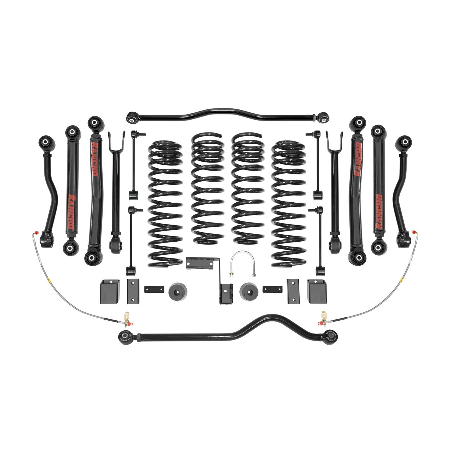 Rancho RS66114B Rancho Crawler Suspension Lift Kits | Summit Racing