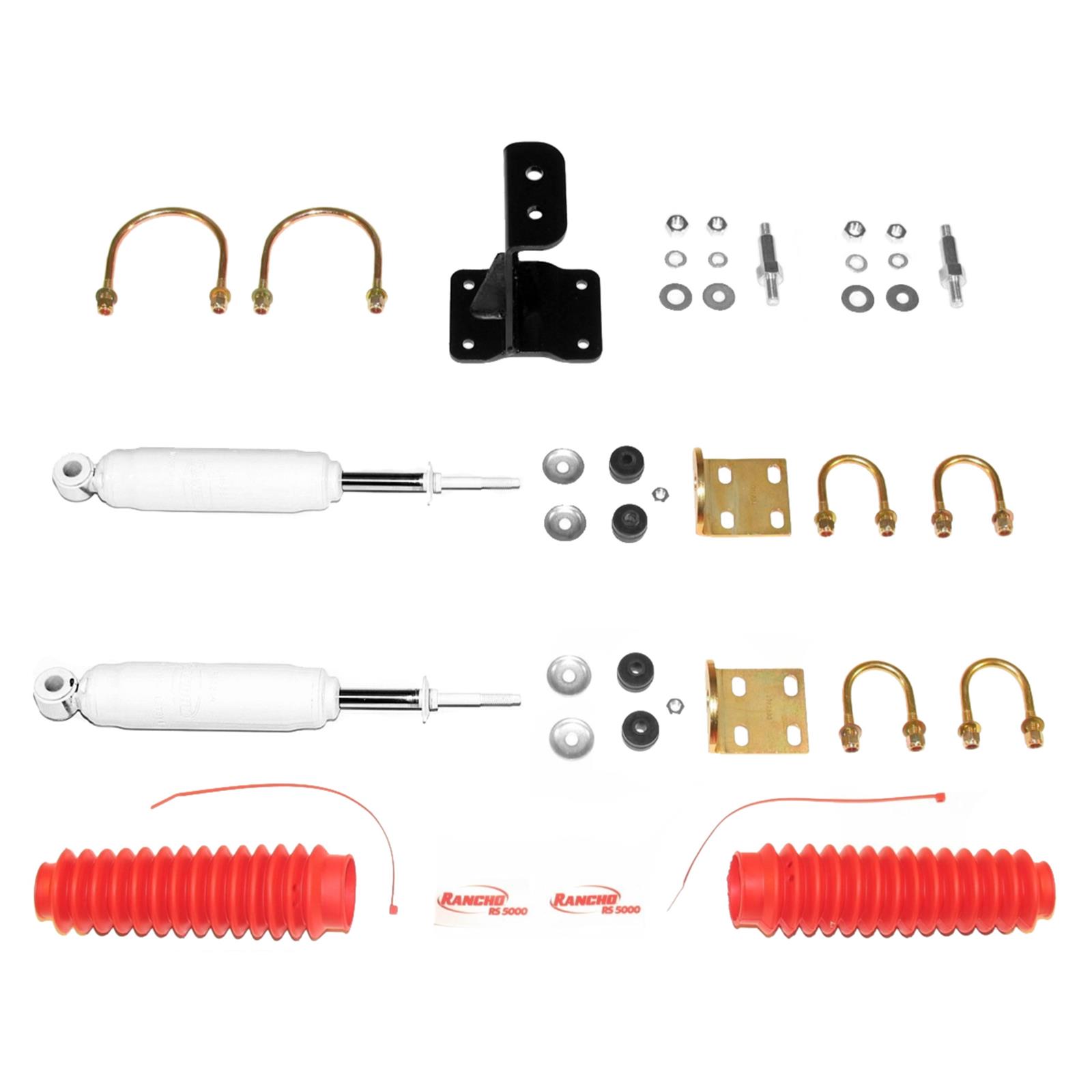 Rancho RS98510 Rancho RS5000 Steering Stabilizers | Summit Racing