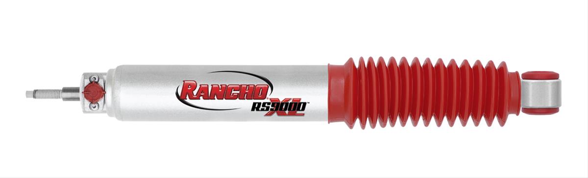 Rancho RS9000XL Shock Absorbers RS999292 Absorber, RS9000XL, Triple Tube, Gas Charged, 9 Way Adjustable Valving, Includes Red Boot, Each