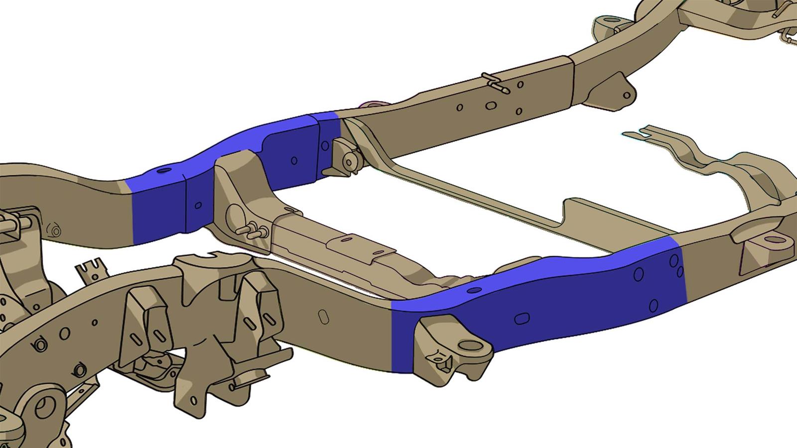 Rust Buster Frame Repair RB7406L Rust Buster Frame Repair Sections
