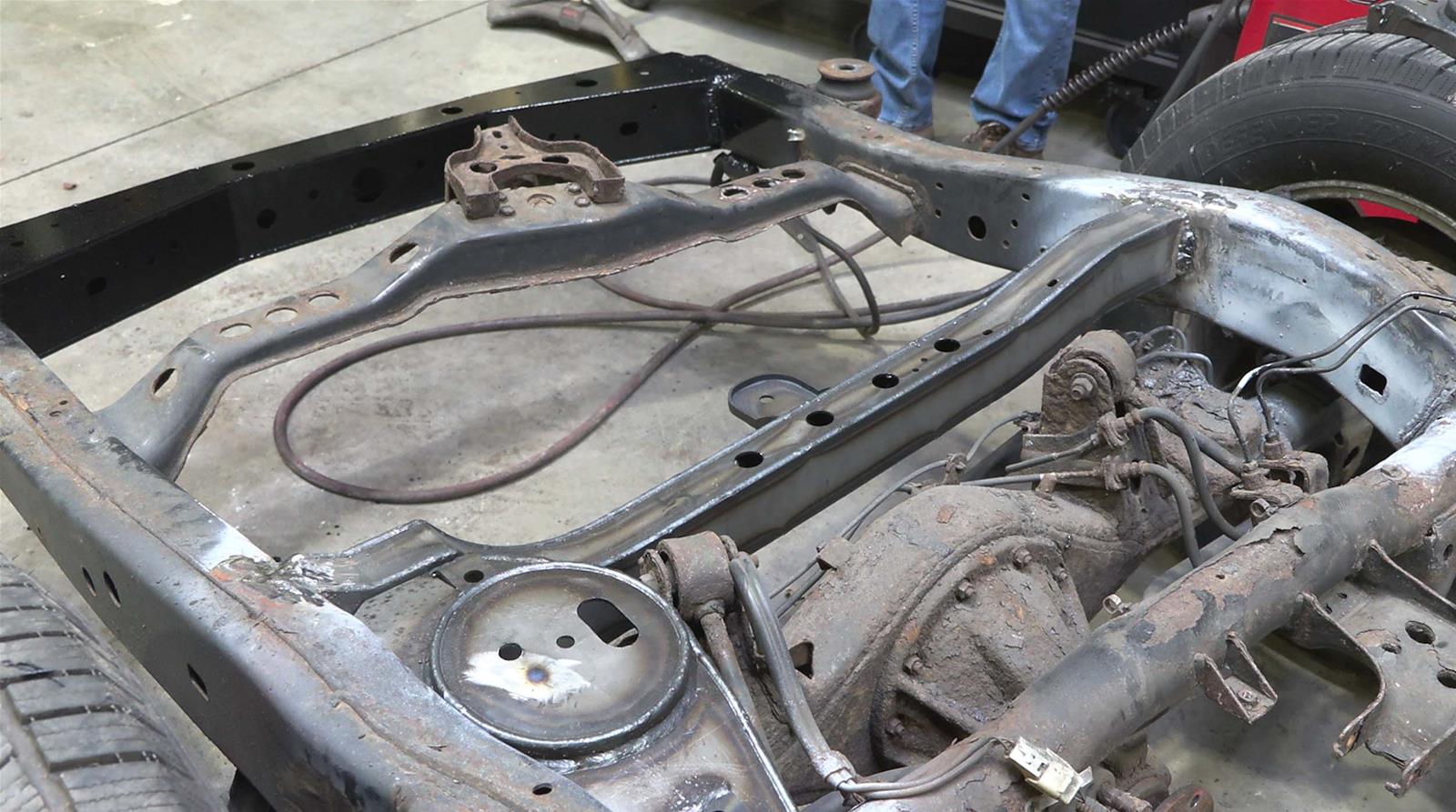 Rust Buster Frame Repair RB8425 Rust Buster Track Bar Crossmembers