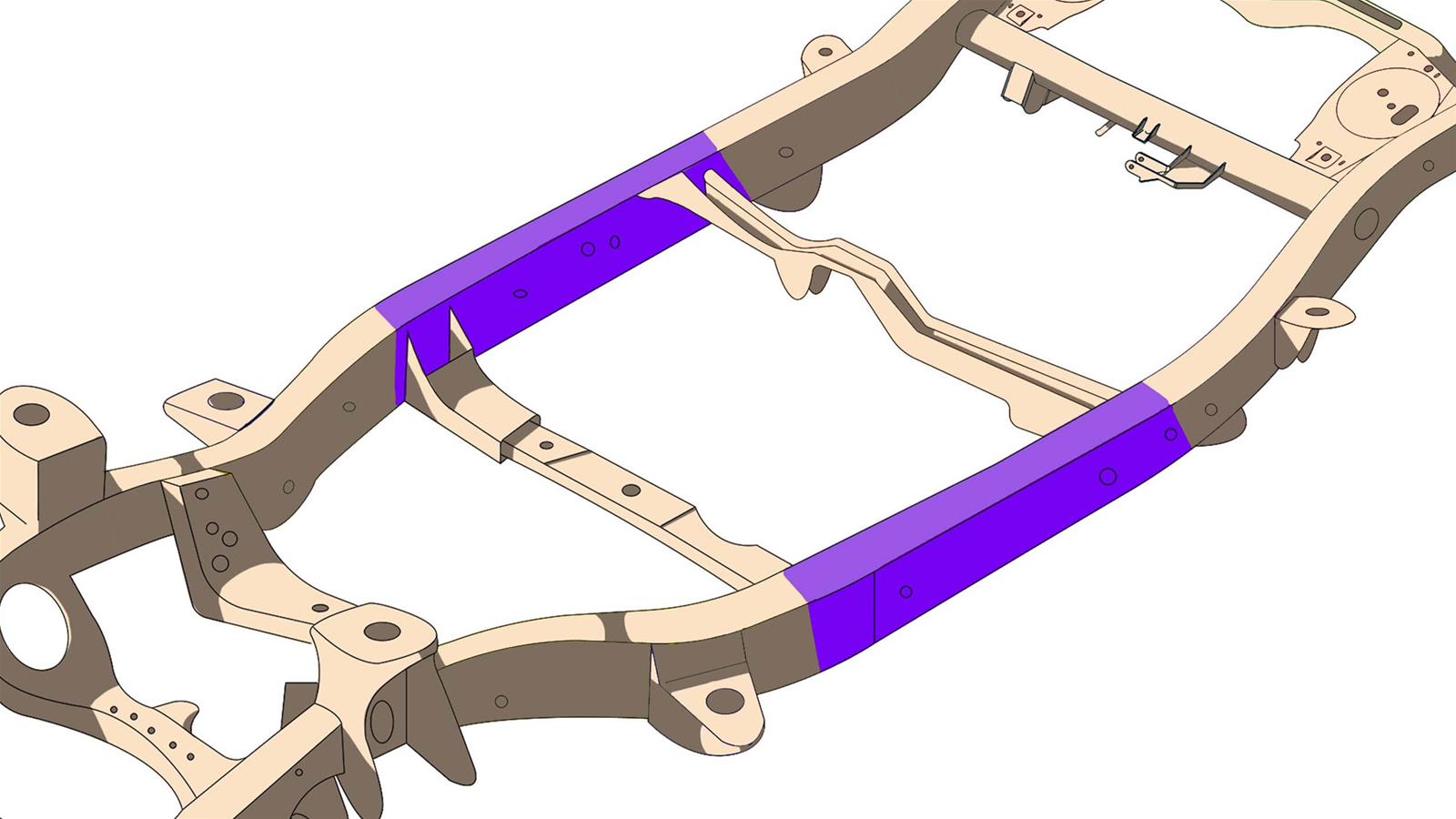 Rust Buster Frame Repair RB8433R Rust Buster Frame Repair Sections