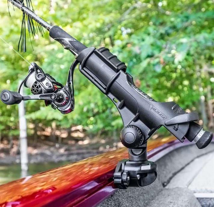 RailBlaza 08-0105-11 RAILBLAZA Rod Holder II Fishing Rod Holders with SidePort TracLoader | Summit Racing RailBlaza 08-0105-11 RAILBLAZA Rod Holder II Fishing Rod Holders with SidePort TracLoader | Summit Racing