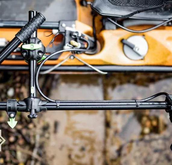RailBlaza 11-4191-11 RAILBLAZA HEXX Live Pole 30 Sonar Transducer