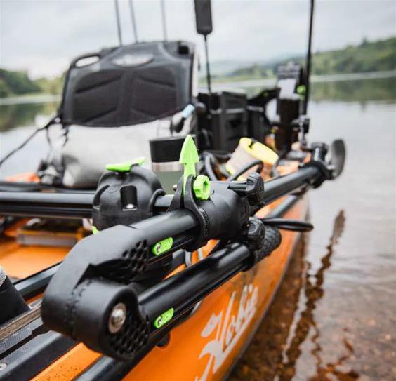 RailBlaza 11-4191-11 RAILBLAZA HEXX Live Pole 30 Sonar Transducer