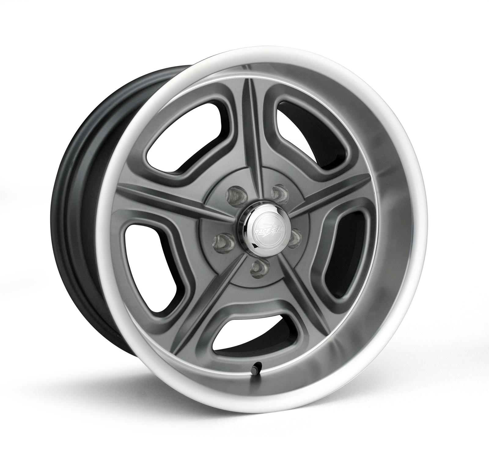 Race Star Industries 32-085947GM Race Star 32 Mirage Metallic Gray with  Machined Lip Wheels | Summit Racing