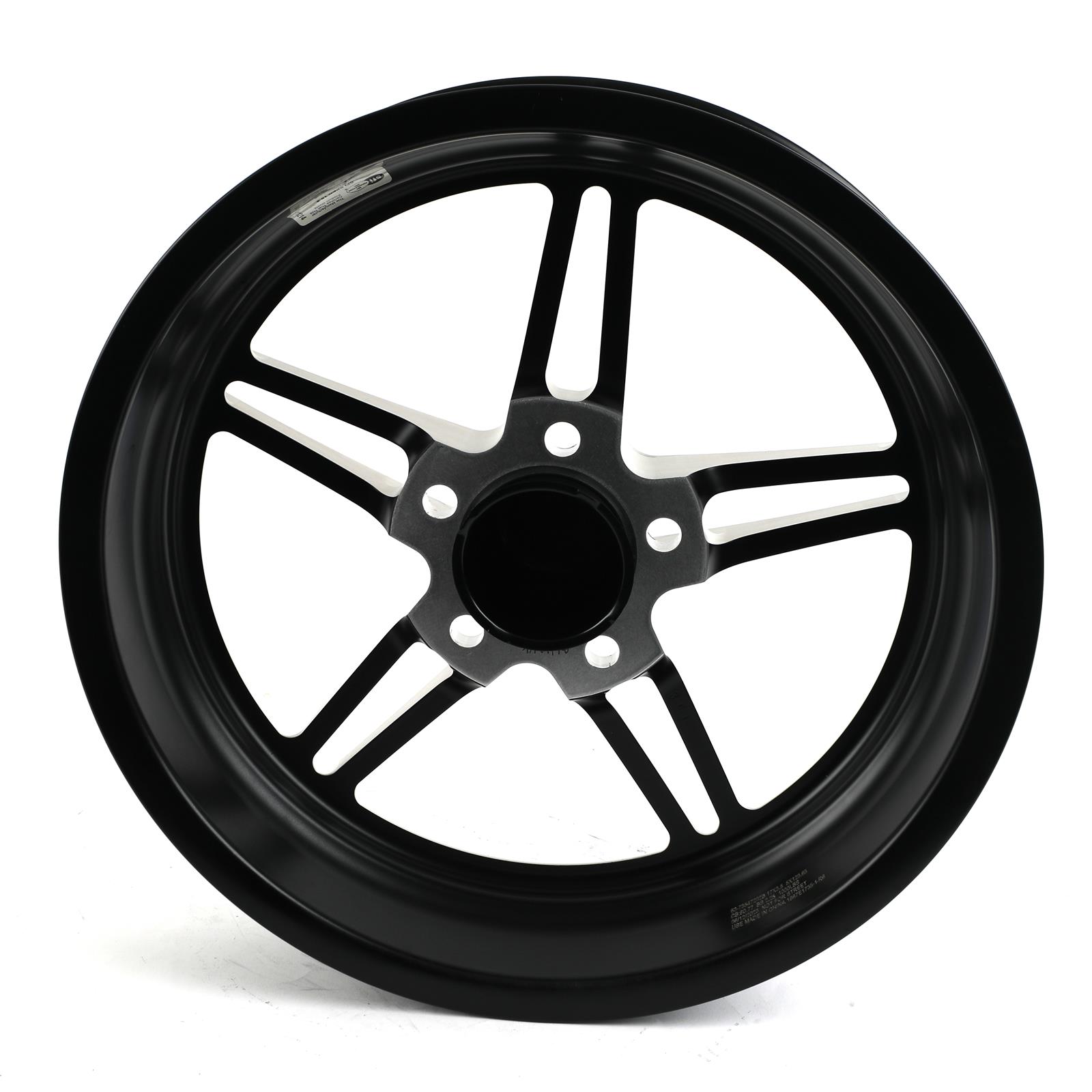 Race Star 63 Pro Forged 17x3.5 Lug Mount 5x4.75 BC / 2.00 BS Wheel - Black Anodized/Machined thumbnail 3