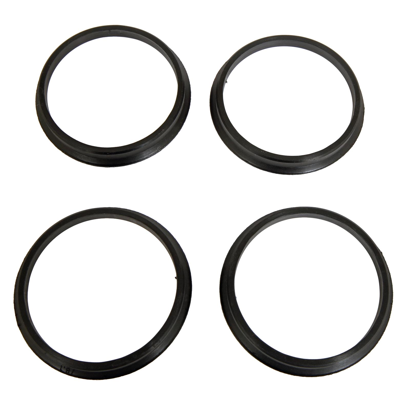 Set Of 4 Hub Centric Ring 110mm OD To 108mm Hub ID, Polycarbonate - View #8