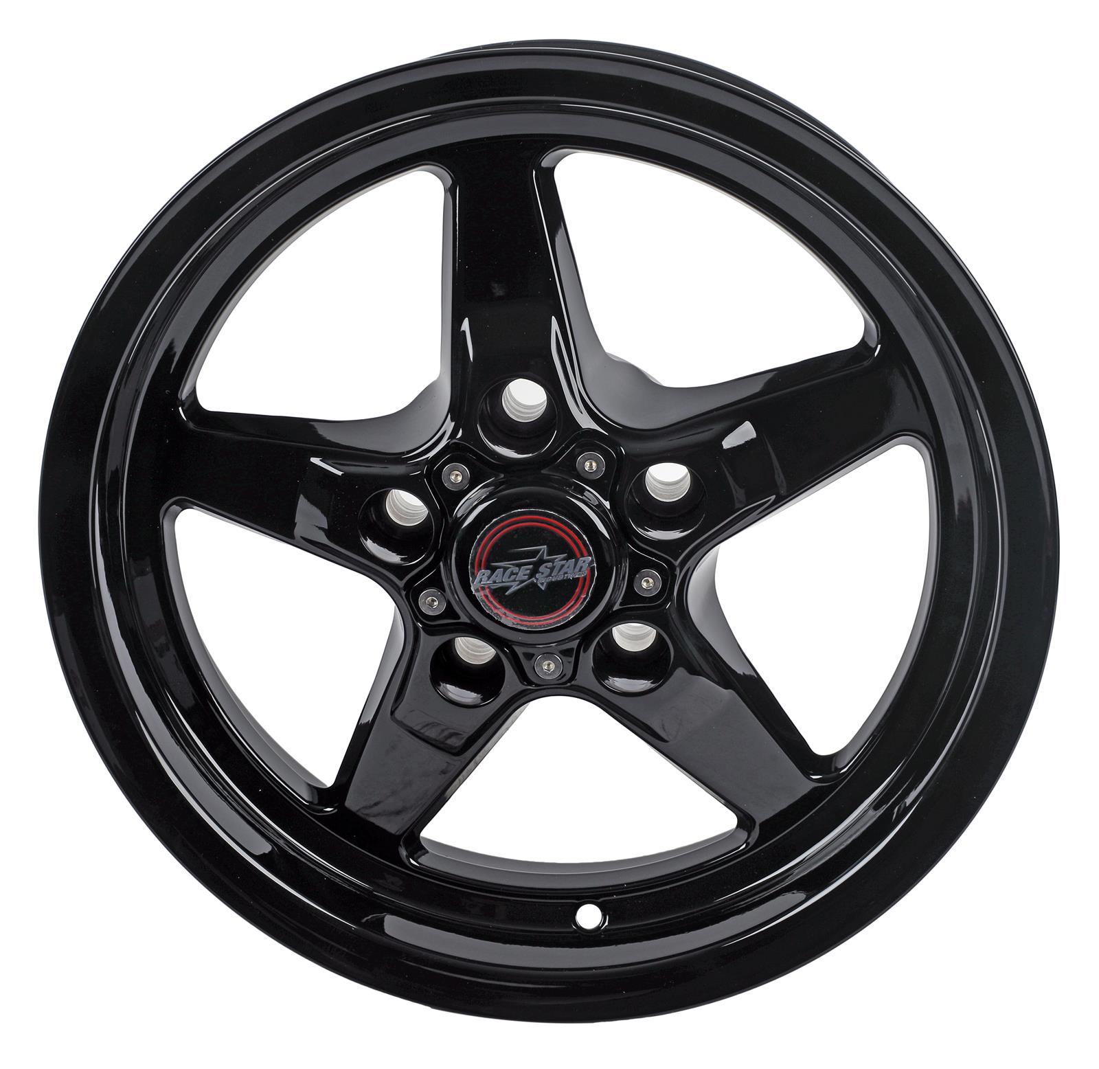 Star Racing Rims Race Star Industries 92-537240B Race Star 92 Drag Star Gloss Black ...