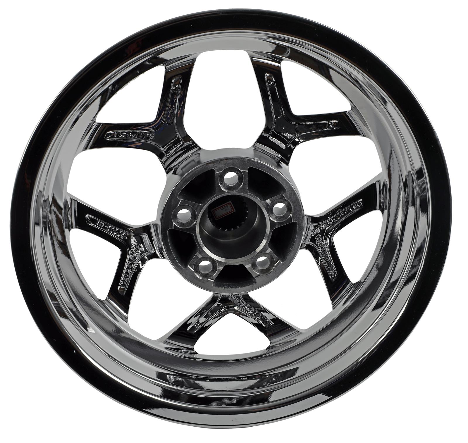 Race Star Industries 95-745142C Race Star 95 Recluse Chrome Wheels