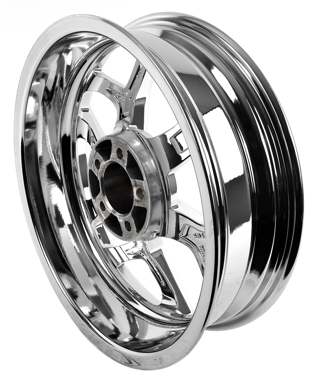 Rio Race Star Industries 95-850145C Race Star 95 Recluse Chrome Wheels