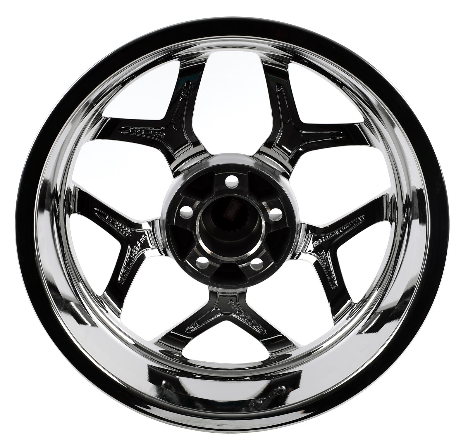 Race Star Industries 95-850145C Race Star 95 Recluse Chrome Wheels