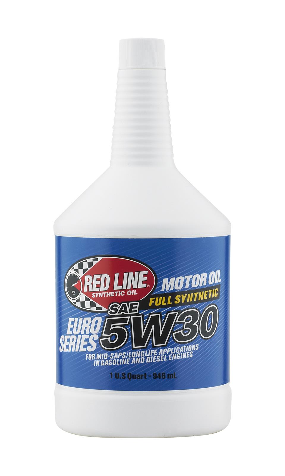 Red Line Synthetic Oil 1230412 Red Line Euro Series Synthetic Motor