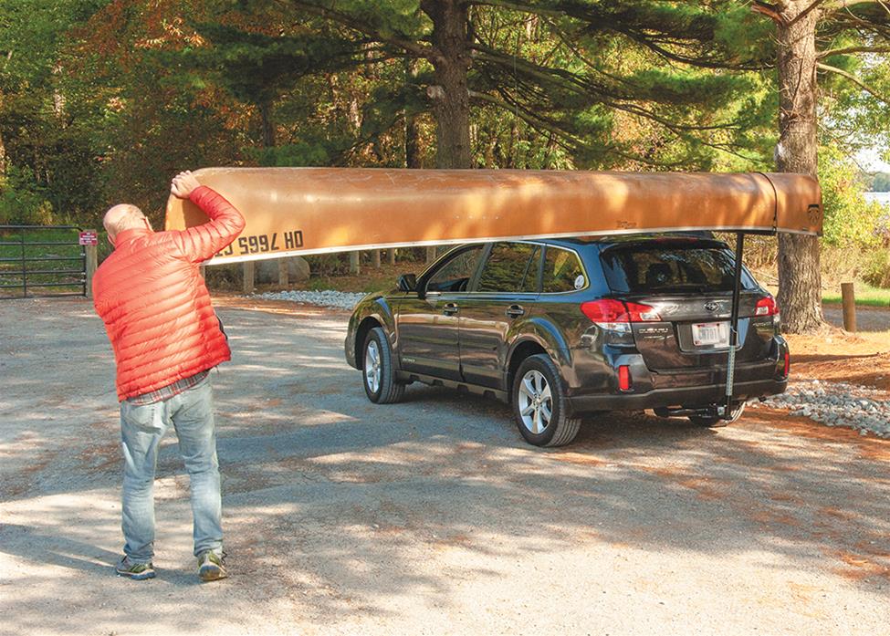 hitch mount canoe loader