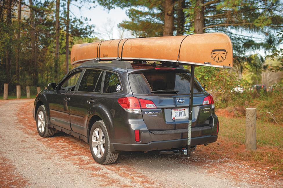 hitch mount canoe loader