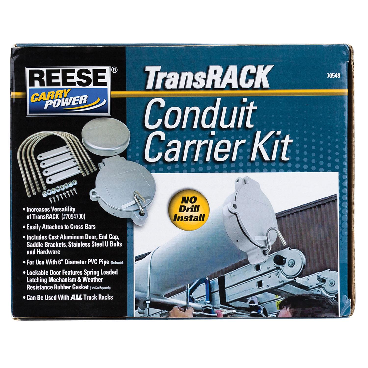 Reese Towpower 7054900 Reese Towpower Conduit Carriers Summit Racing