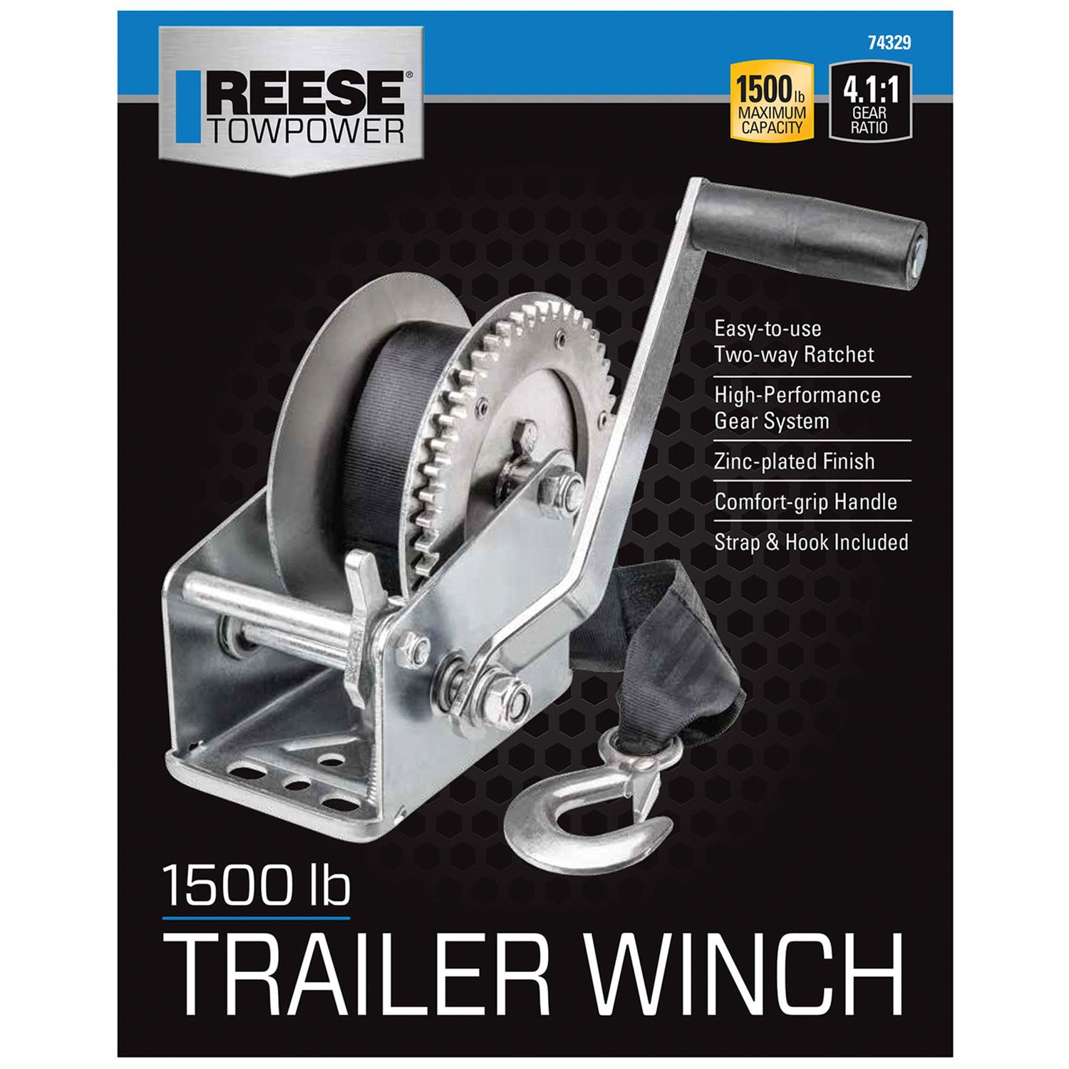 Reese Towpower 74329 Reese Towpower Hand Winches Summit Racing