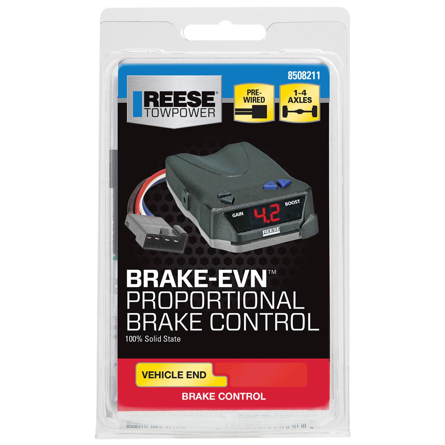 Reese Towpower 8508211 Reese Towpower BRAKEEVN Proportional Trailer Brake Controllers Summit