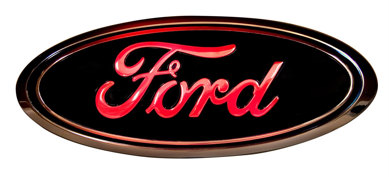 Lighted ford tailgate emblem #8