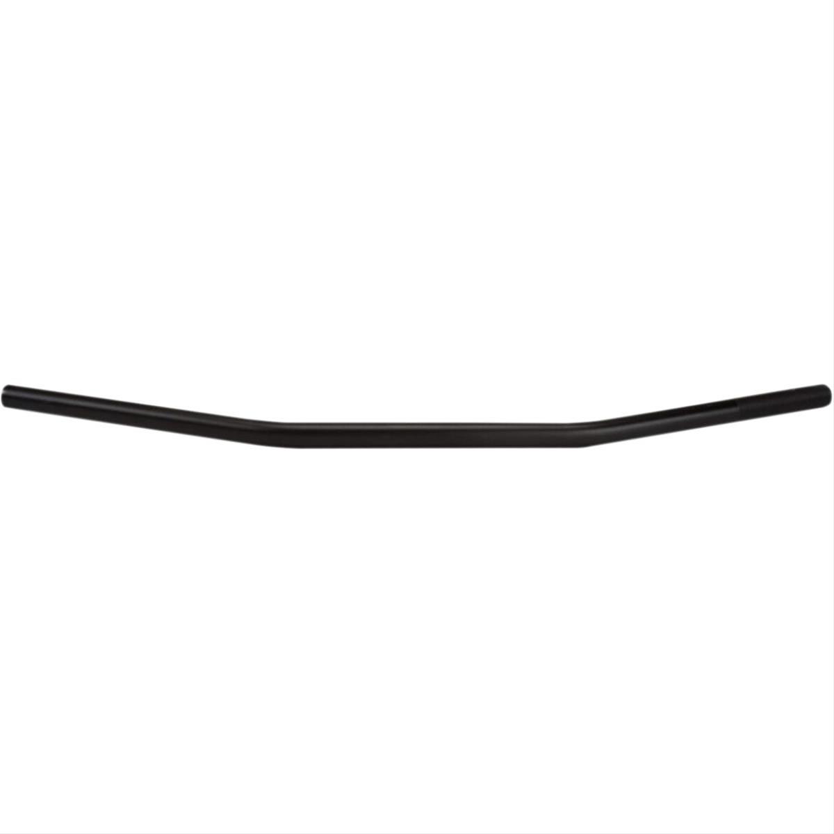 Renthal 7/8 in. Handlebars 658-02-BK Handlebars, in., Road Sport, Aluminum, Black Anodized, 0.875 Diameter, 28.500 Width, Each