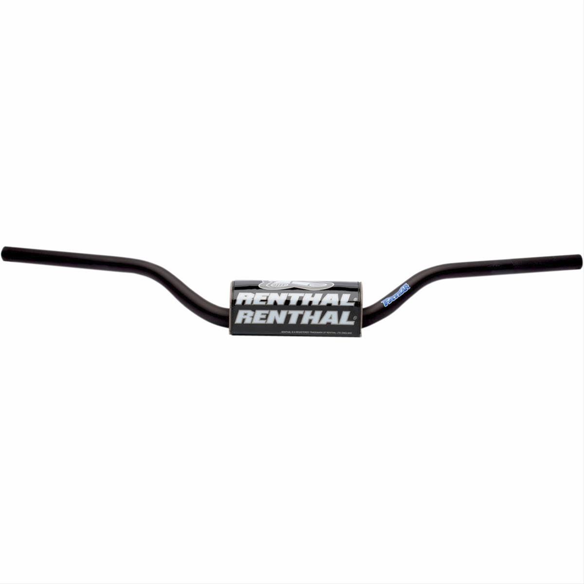 Renthal Fatbar Handlebars 673-01-BK Handlebars, Fatbar, Trials 100, Aluminum, Black Anodized, 1.125 in. Diameter, 32.240 in. Width, Each