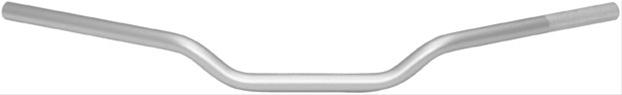 Renthal 7/8 in. Handlebars 758-01-SI Handlebars, Road Ultra Low Style, Aluminum, Silver Anodized, Diameter, 28.543 Width, Each