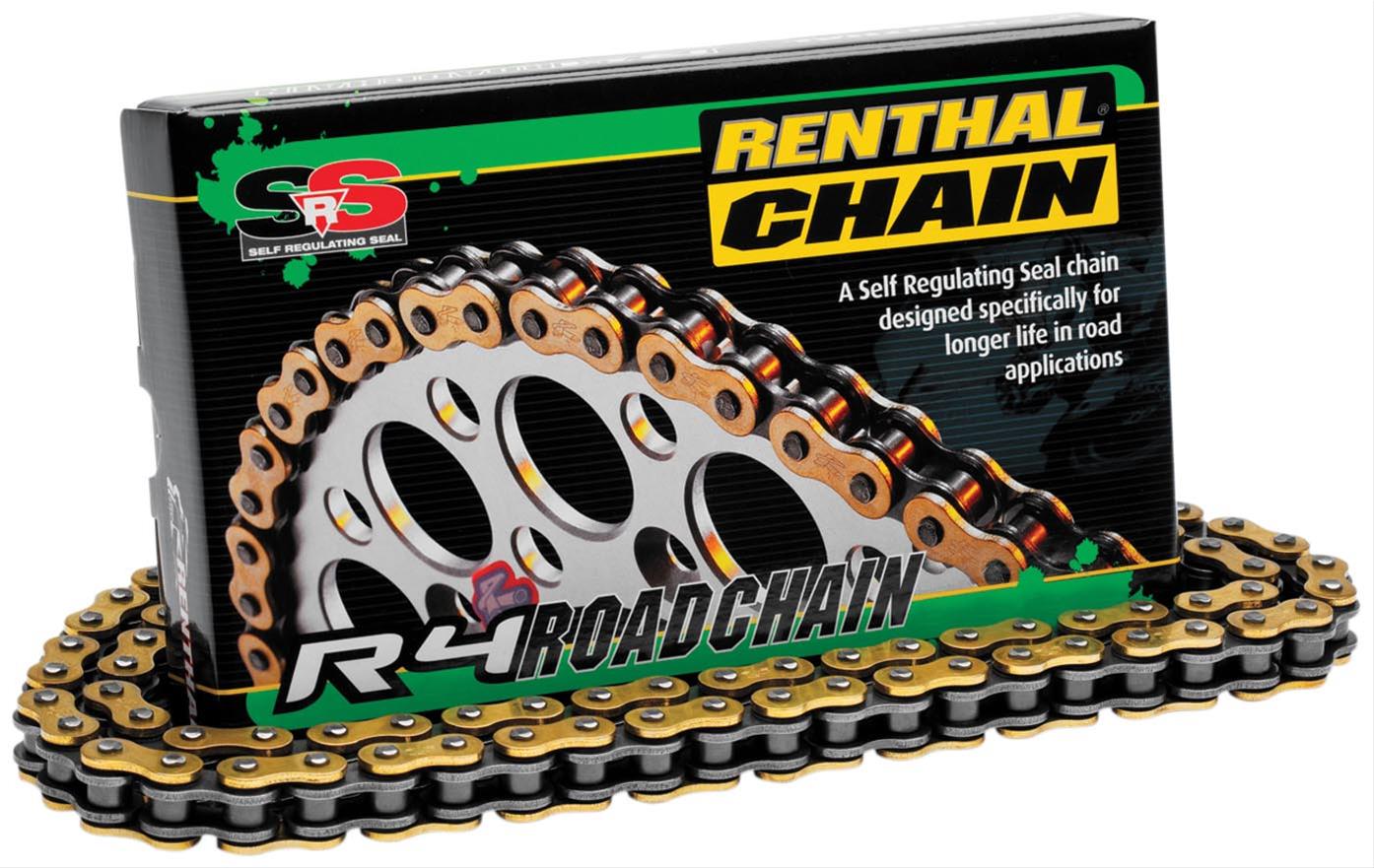 ◆REN◆ Renthal C328 Renthal R4 SRS Z-Ring Road Drive Chains | Summit Racing