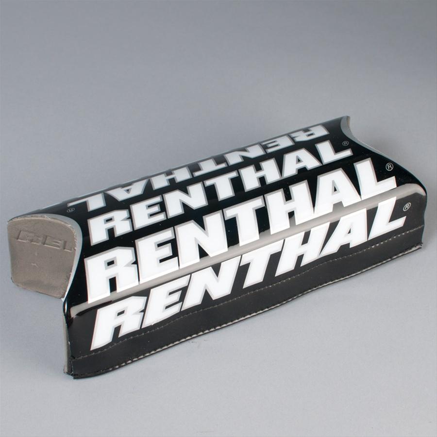 Renthal Fatbar Pads P275 Handlebar Pad, Fatbar, Foam, Black Vinyl Cover, Logo, 1 1/8 in. Bar Size, Each