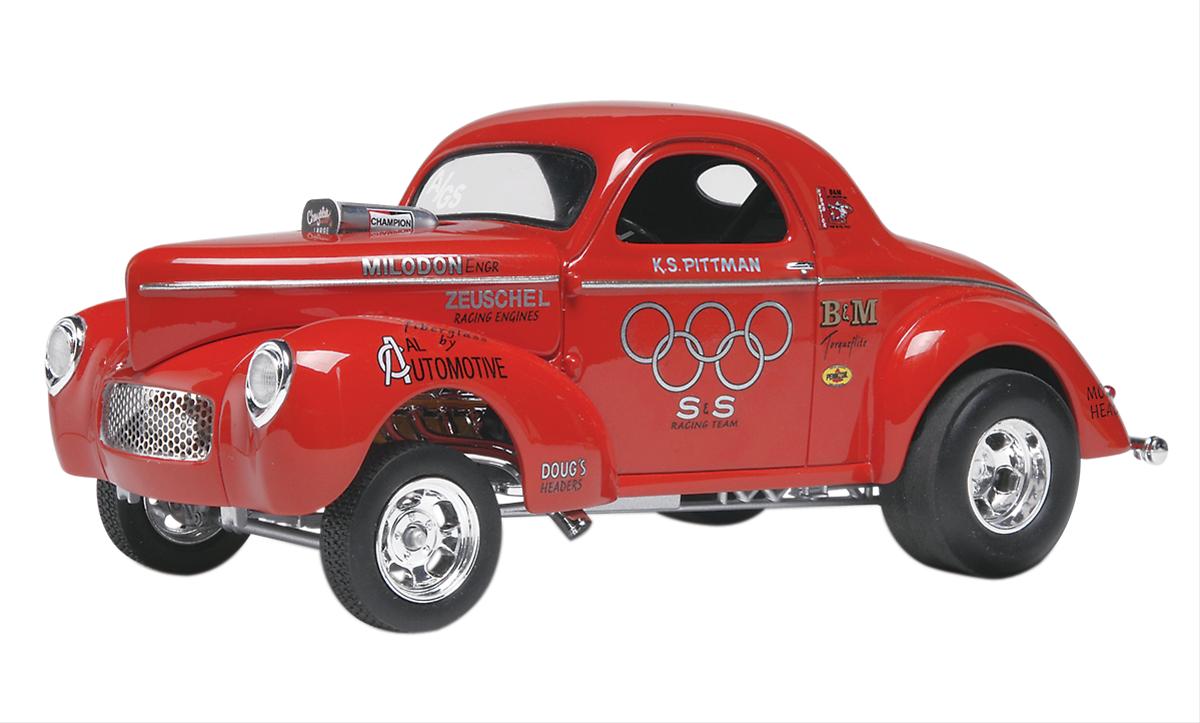 Willys Gasser 125 Scale Model Kit 85 4990 Free Shipping On Orders