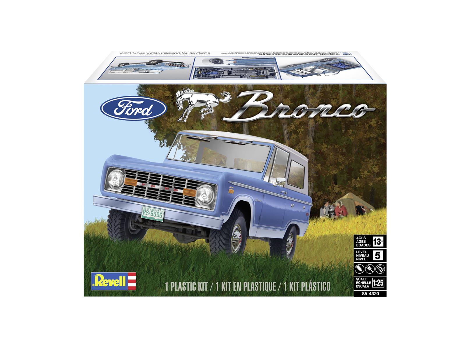 Summit Gifts 85432000002 Revell 1:25 Ford Bronco Model Kit | Summit Racing