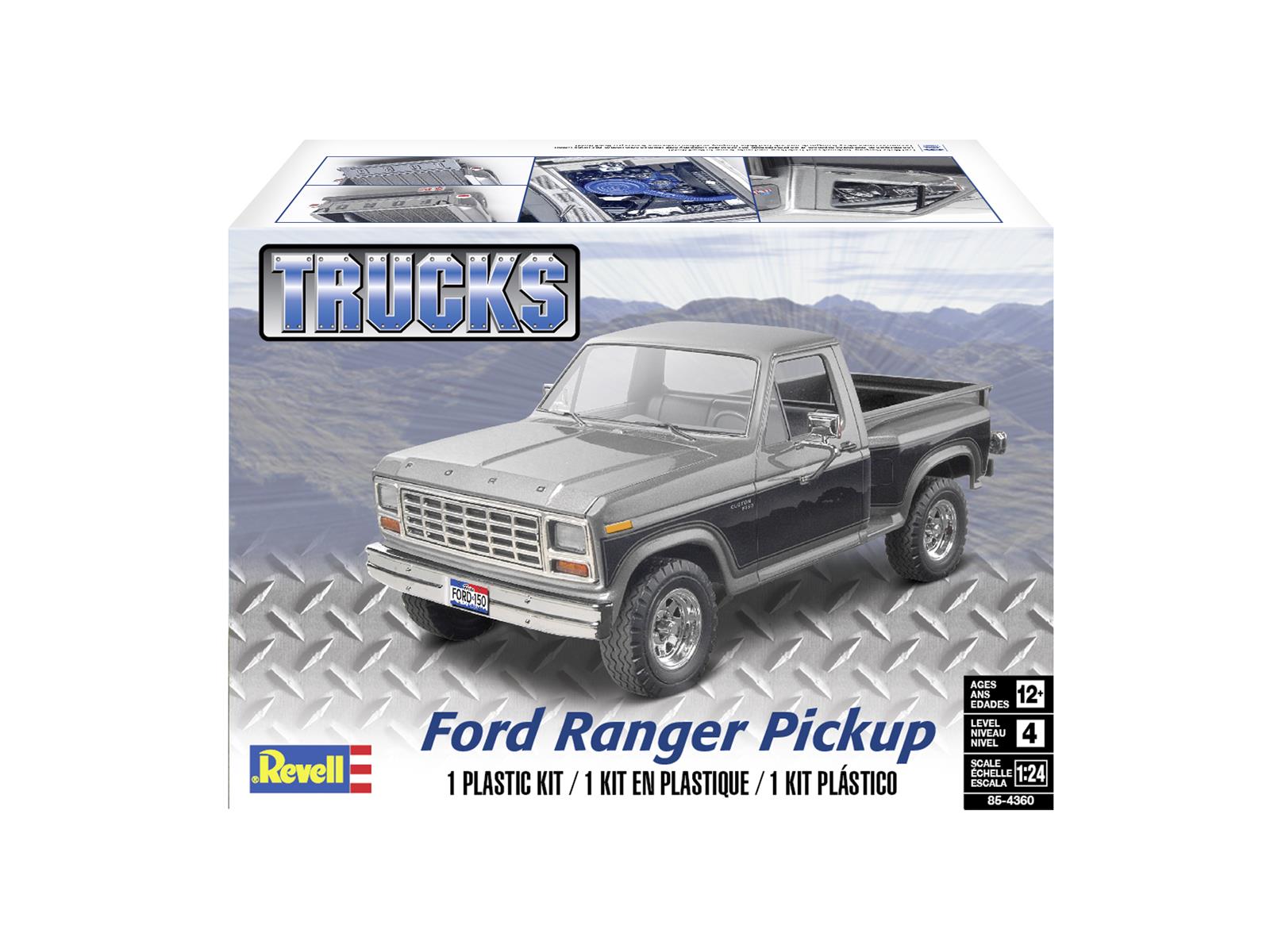 Summit Gifts 85436010002 Revell 1:24 Ford Ranger Model Kit